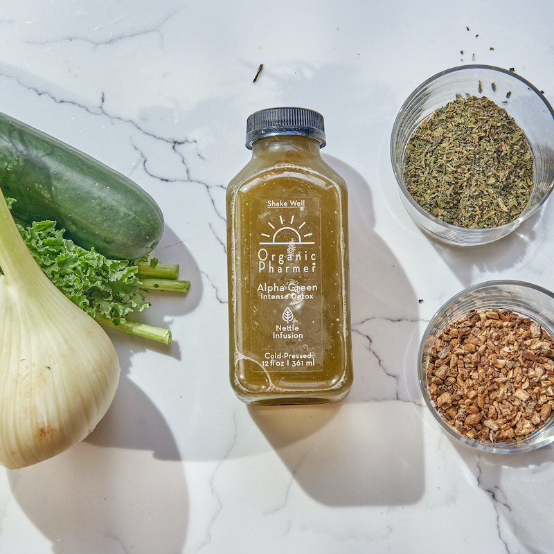 Organic Pharmer Alpha Green Packs - Premium Green Juice and Superfood Blend