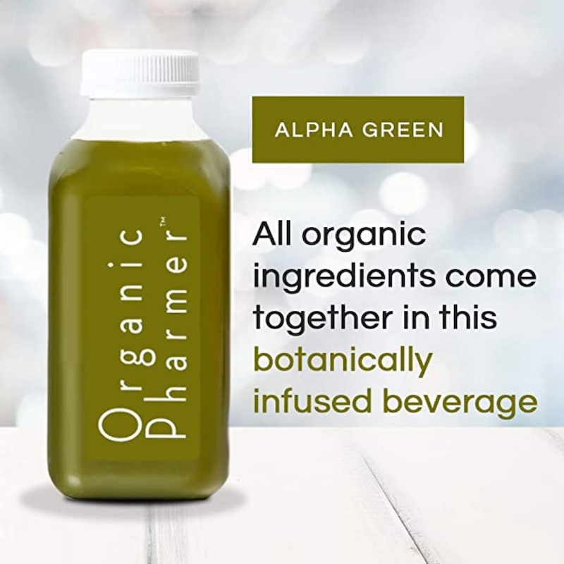 Organic Pharmer Alpha Green Packs - Premium Green Juice and Superfood Blend