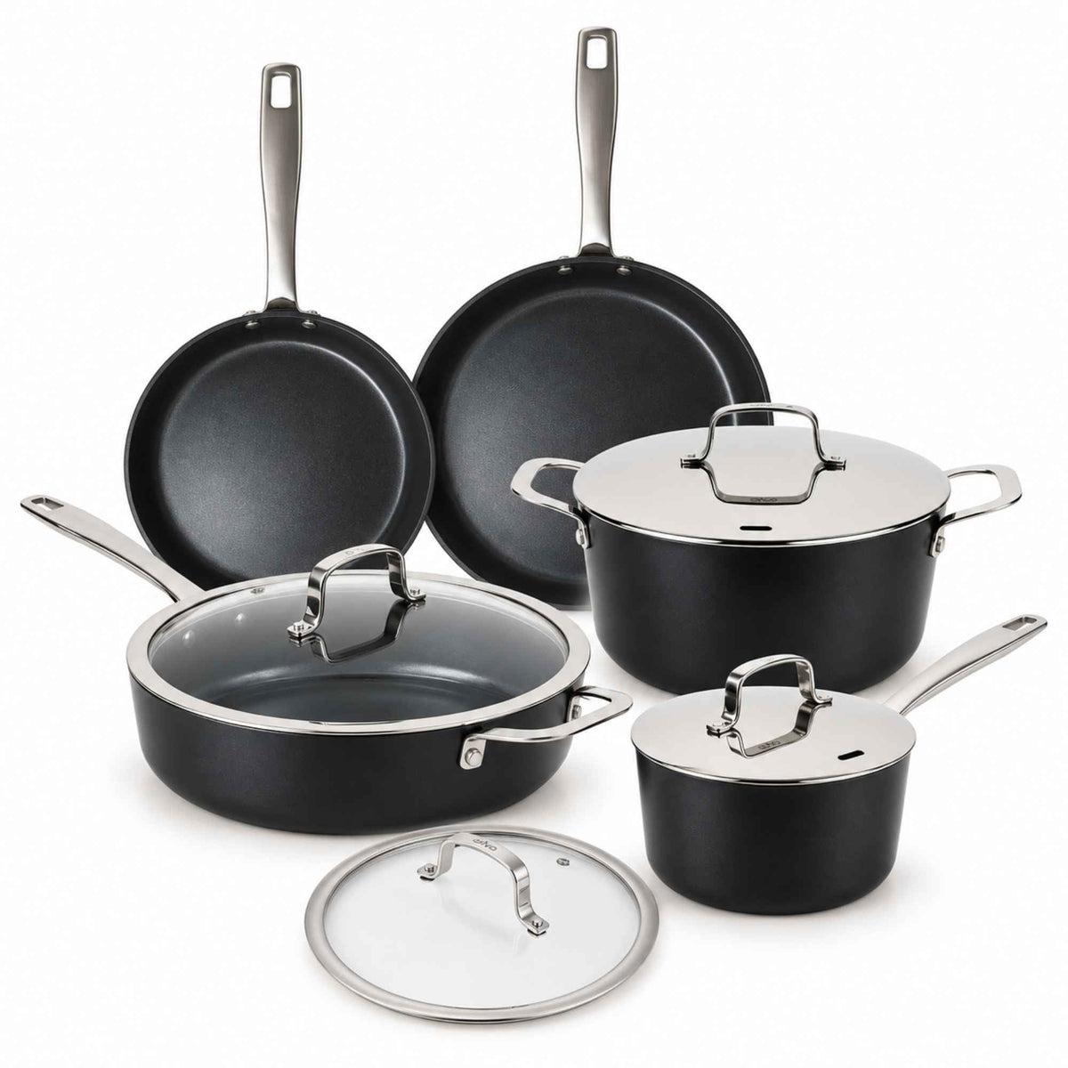 Alva Cookware Ceramic Nonstick Cookware Set, 9-Piece