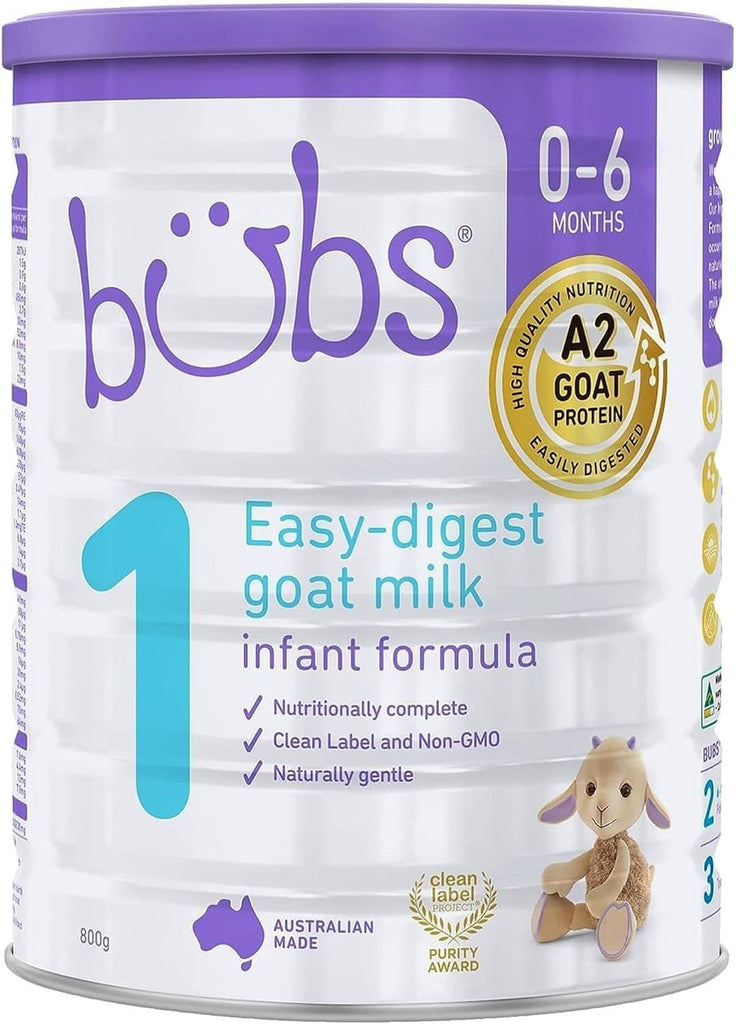 Bubs Easy Digest Goat Milk Infant Formula
