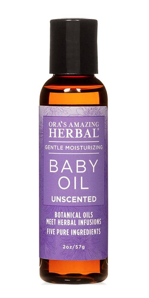 Ora's Amazing Herbal Baby Oil with Calendula and Licorice