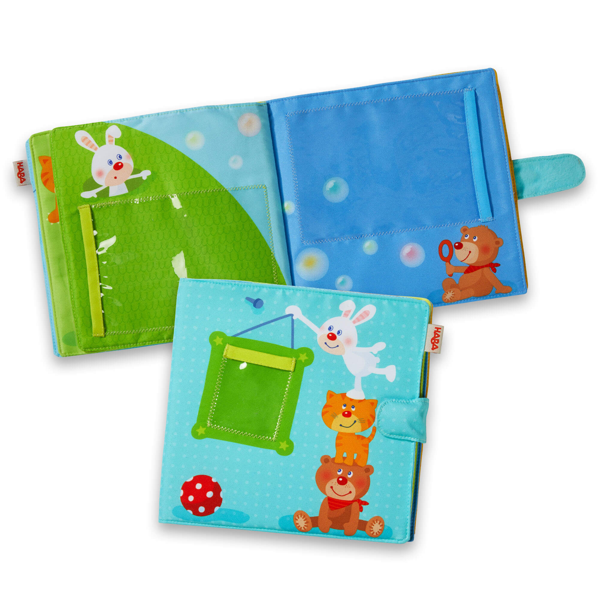 HABA Playmates Soft Fabric Baby Photo Album