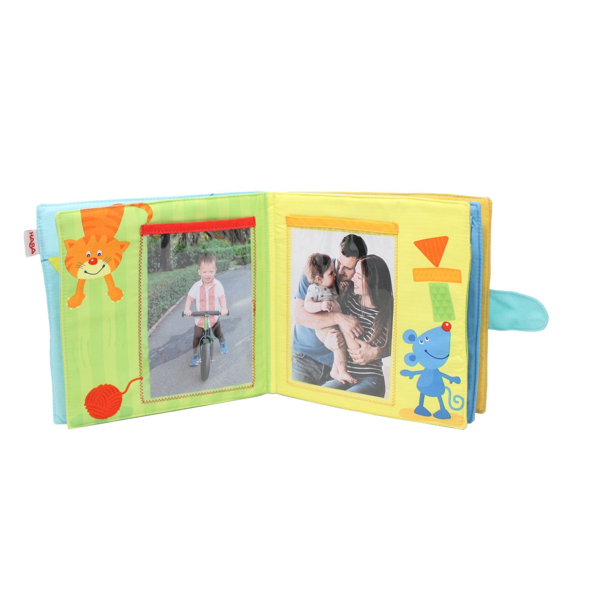 HABA Playmates Soft Fabric Baby Photo Album