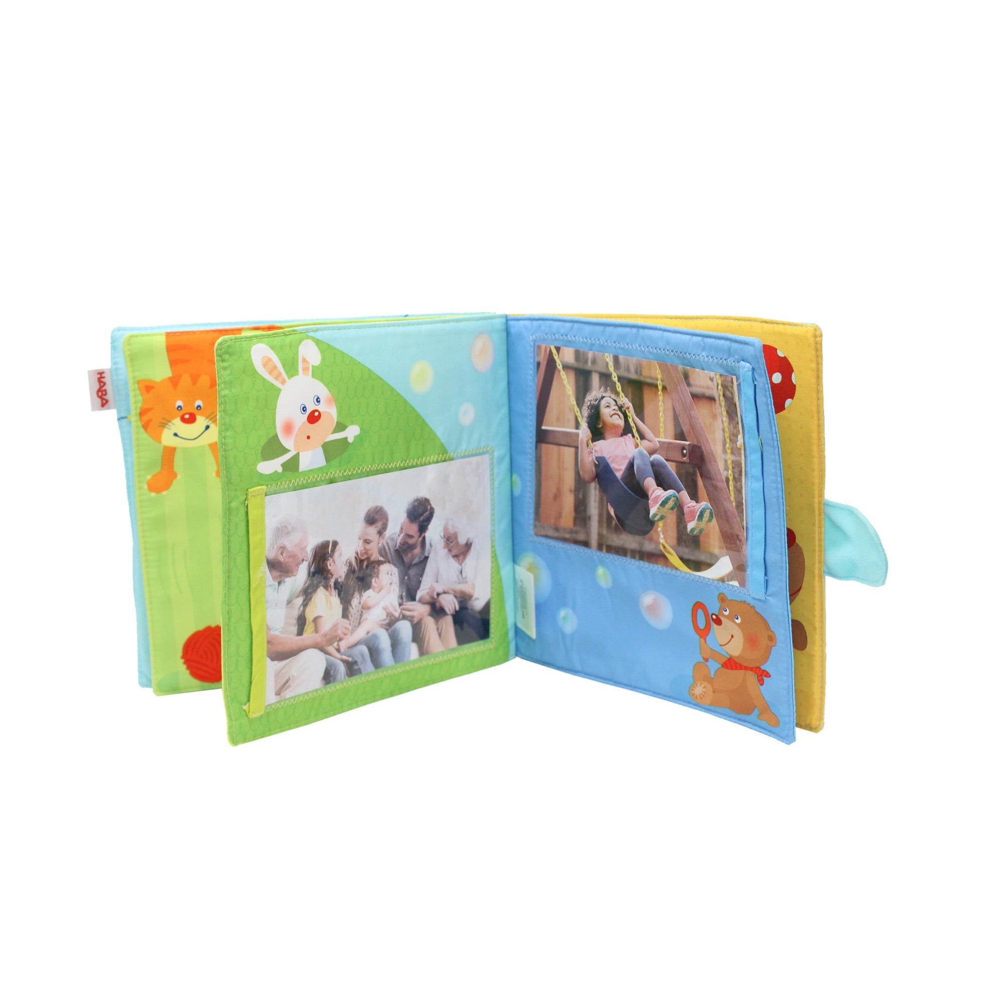 HABA Playmates Soft Fabric Baby Photo Album