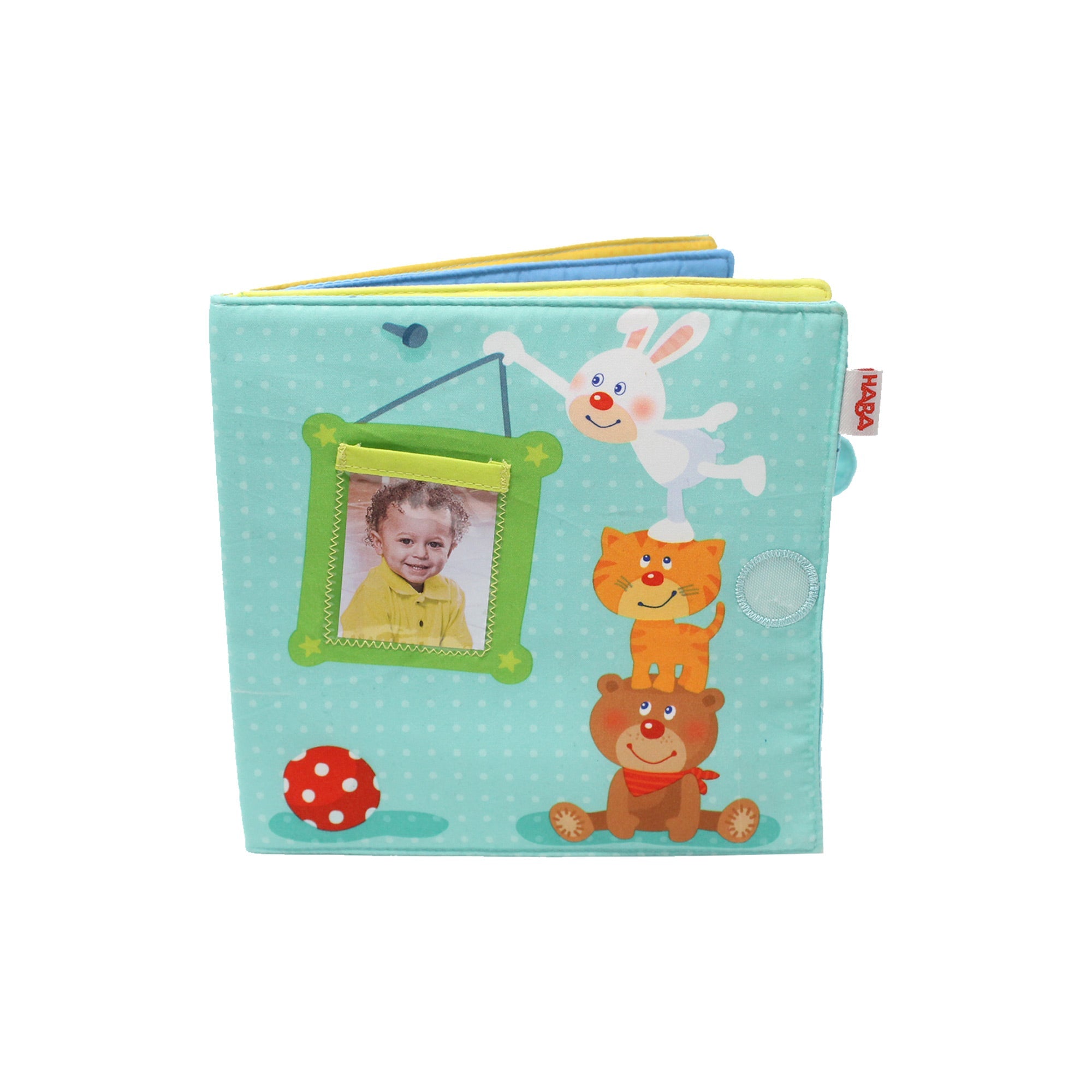 HABA Playmates Soft Fabric Baby Photo Album