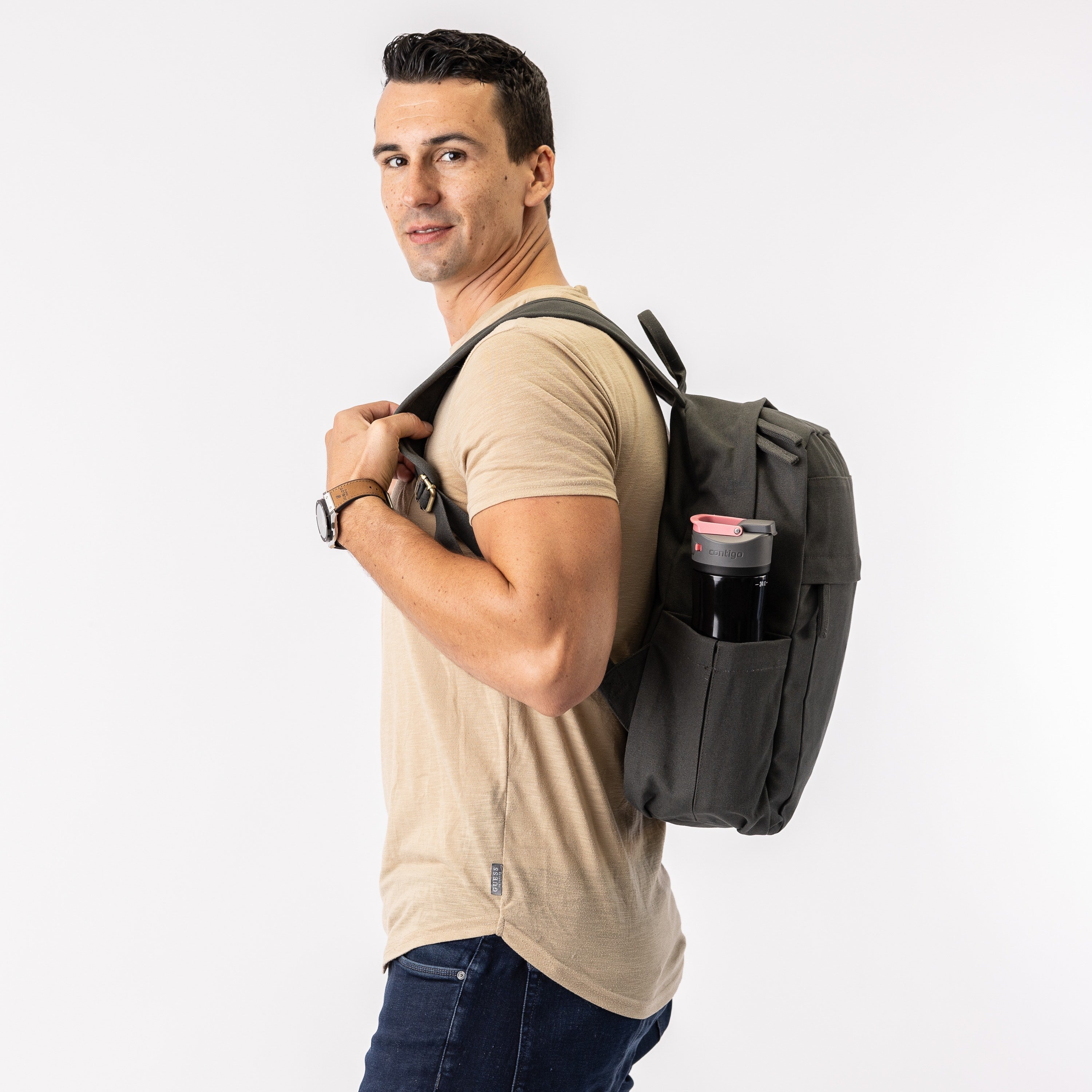 Terra Thread® Earth Backpack - Sustainable Backpack for School and Everyday use
