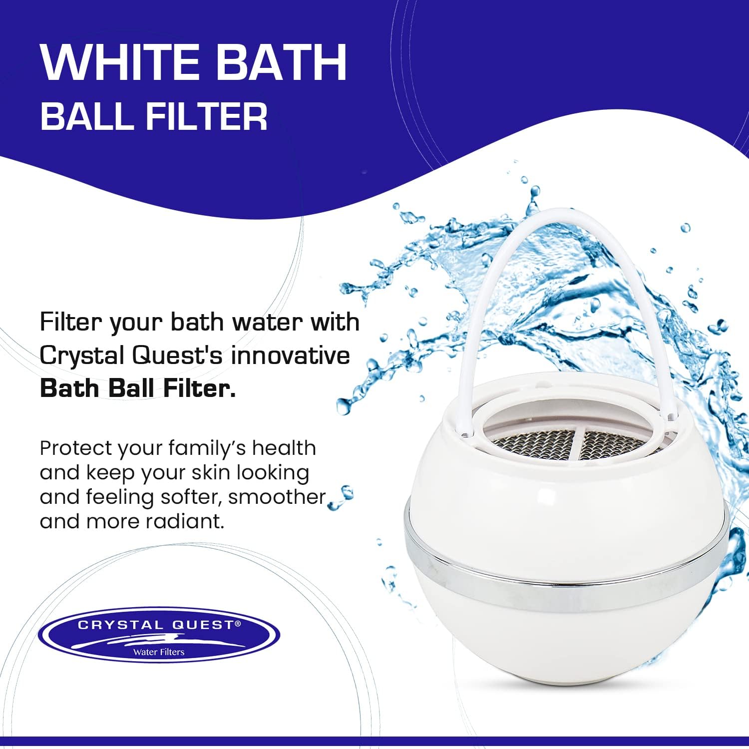 Crystal Quest Bath Ball® Filter