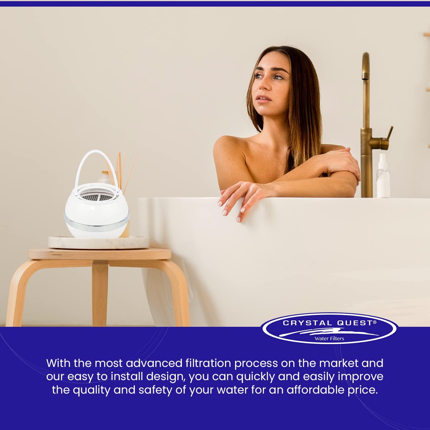 Crystal Quest Bath Ball® Filter