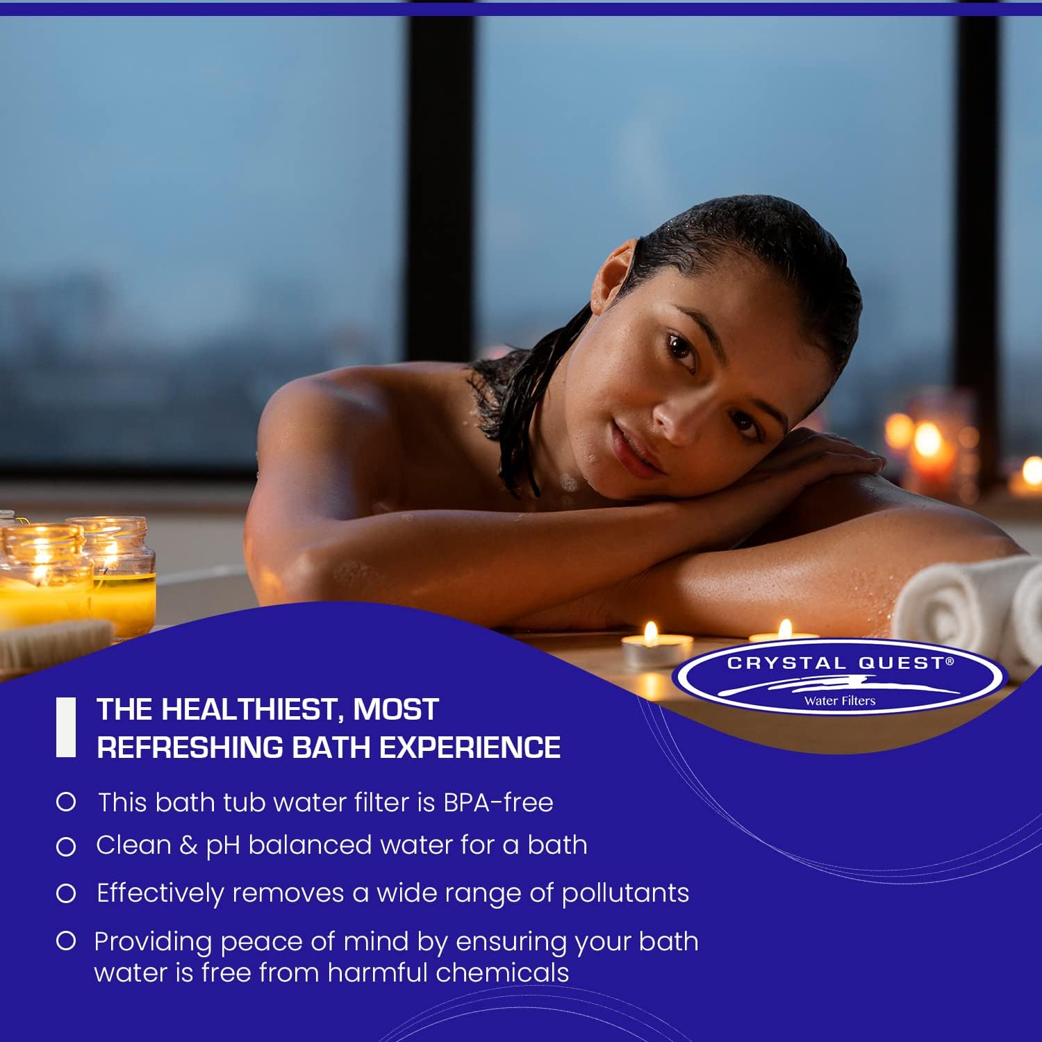Crystal Quest Bath Ball® Filter