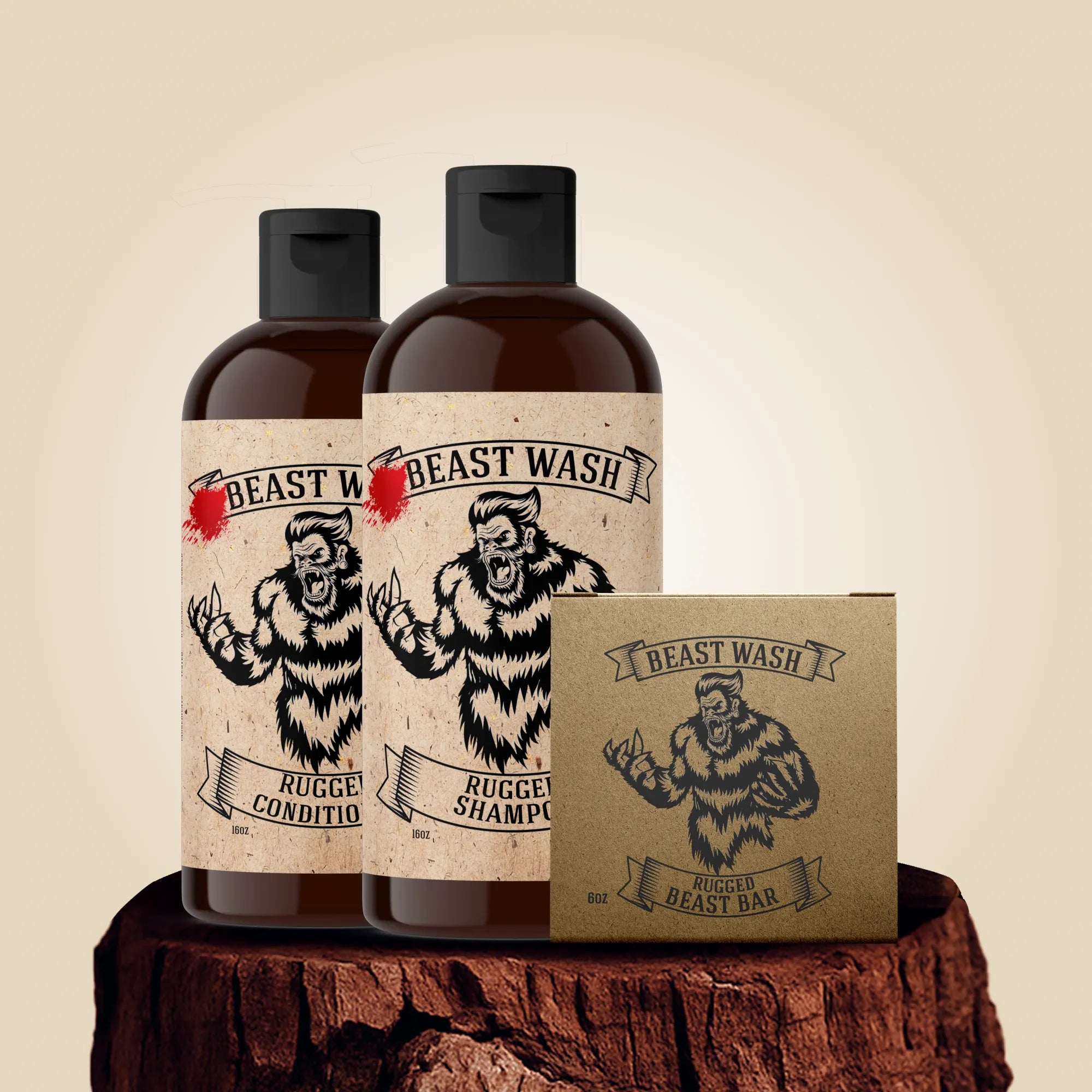 Johnny Slicks Beast Wash Shower Set