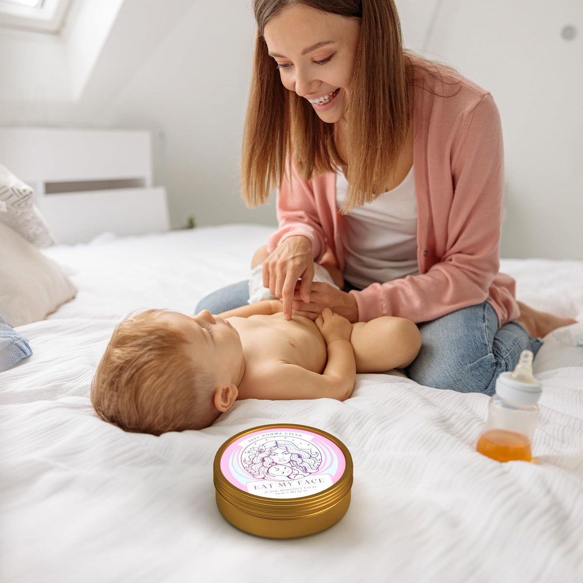 Beef Tallow Baby & Momma Cream - Gentle Daily Moisture — Eat My Face