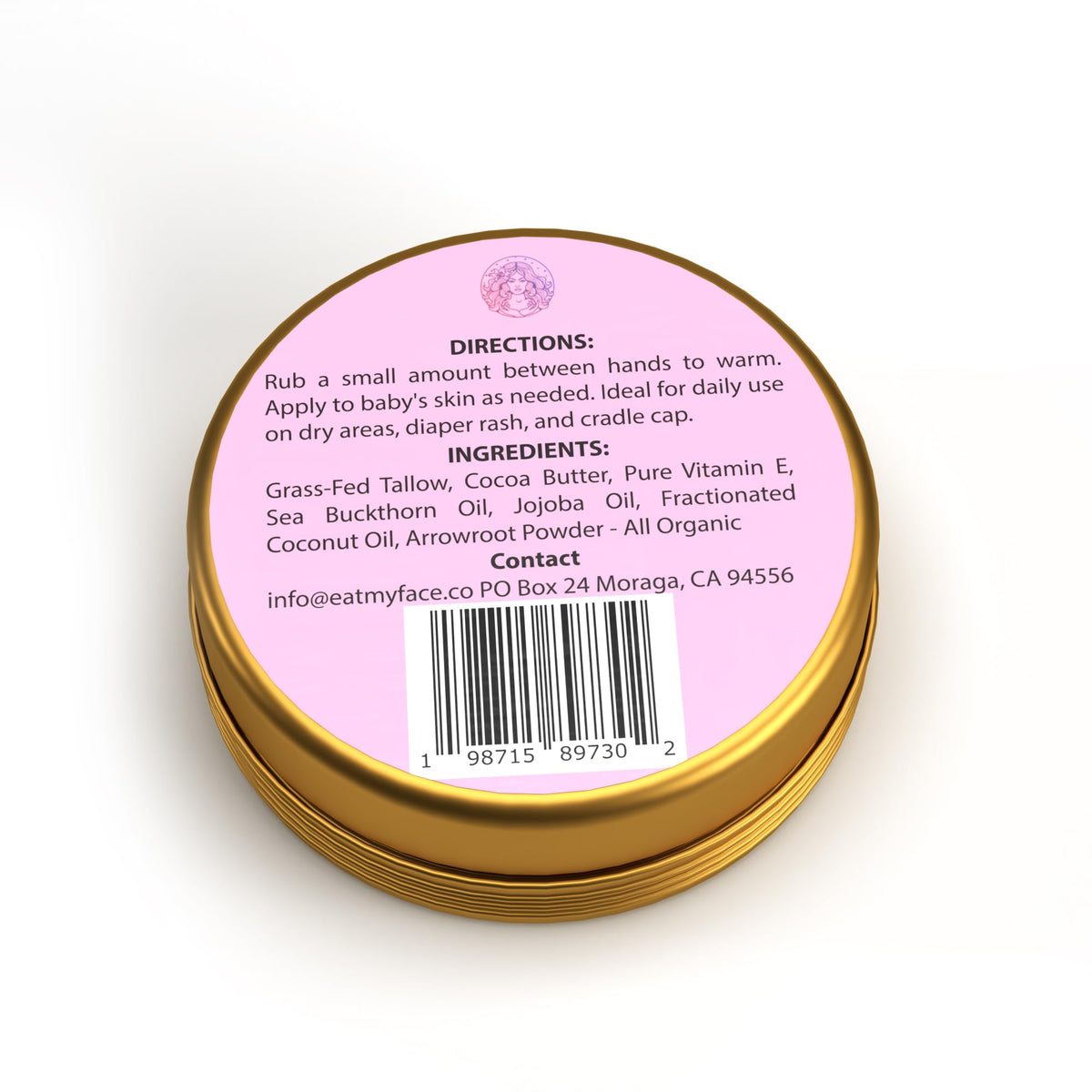 Beef Tallow Baby & Momma Cream - Gentle Daily Moisture — Eat My Face