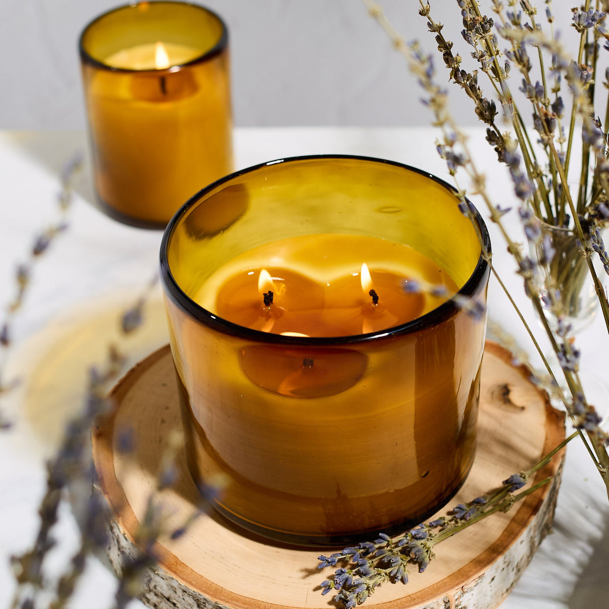 Bluecorn Candles Pure Beeswax Collection