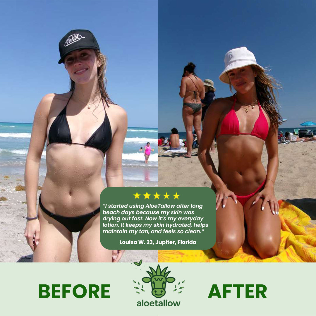 Aloetallow Tallow + Aloe Face & Body Lotion | 8 Clean Ingredients