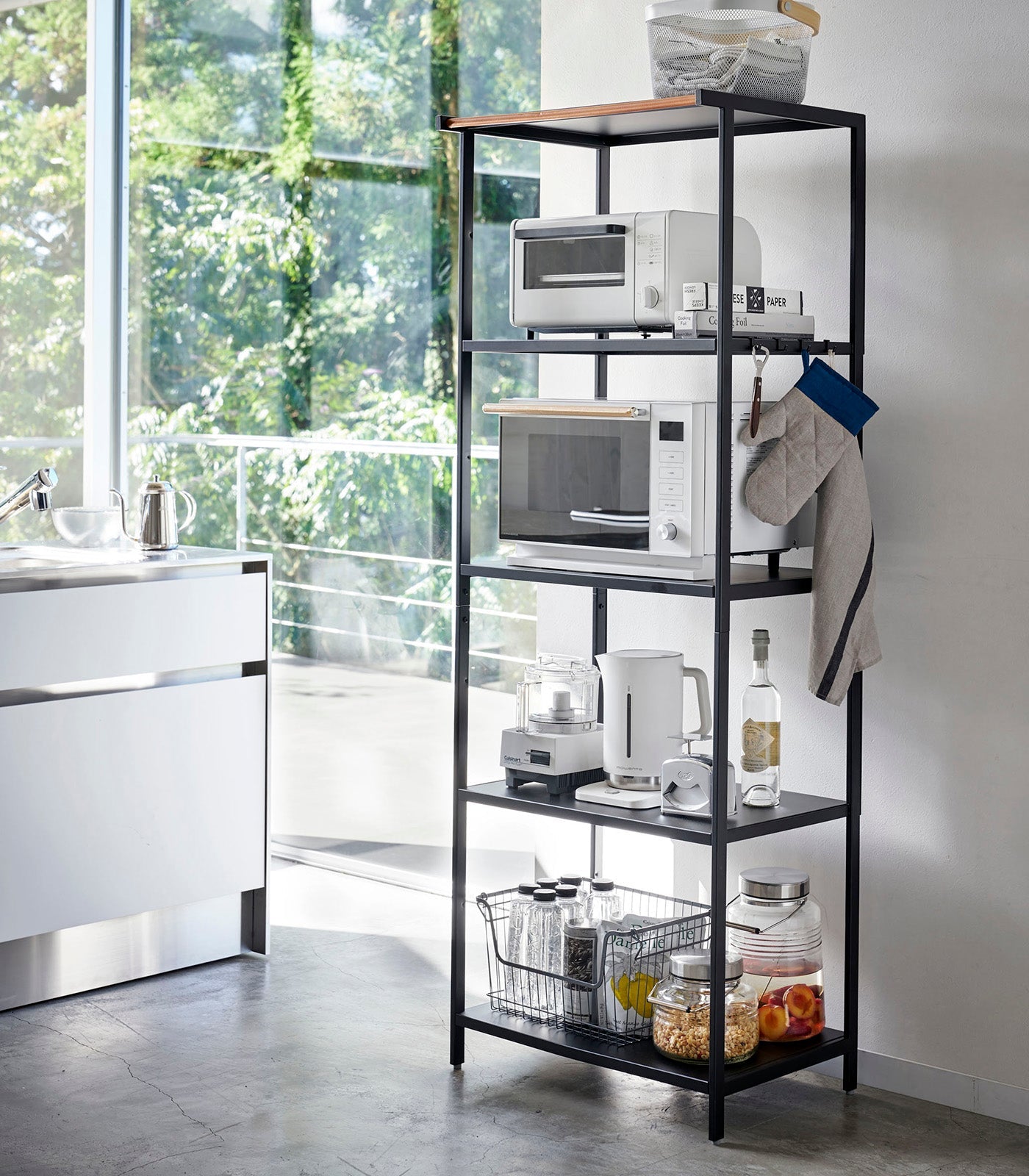 Yamazaki Home Storage Rack - 67-Inch (67" H)  - Steel