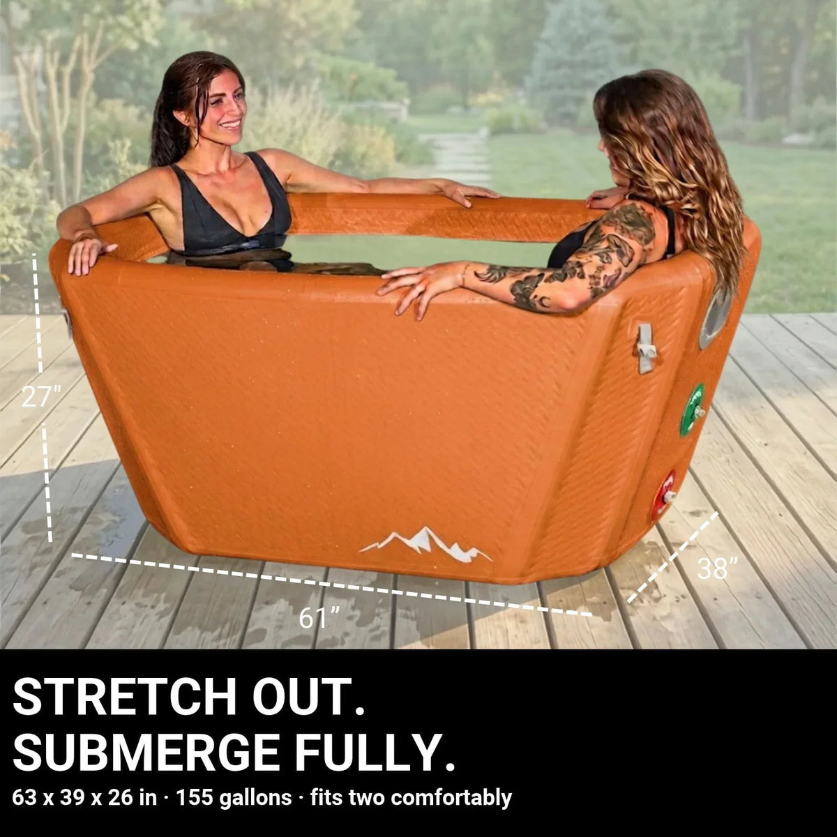 Icebound Essentials The Big Tex Endurance Plunge Tub