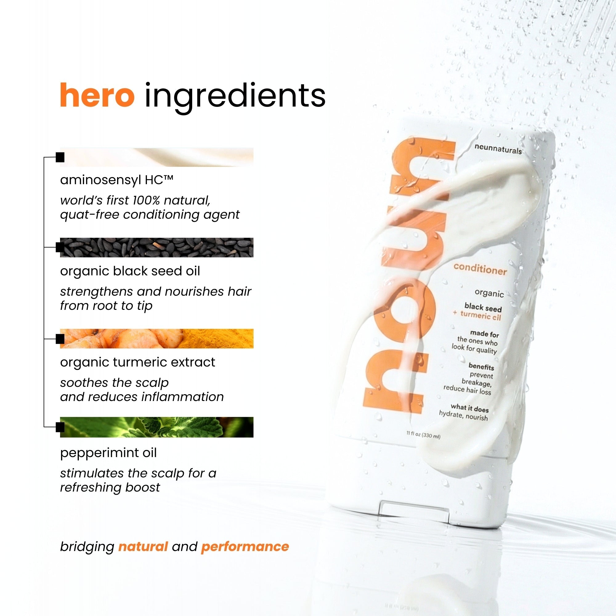 Noun Naturals Black Seed & Turmeric Deep Hydrating Conditioner