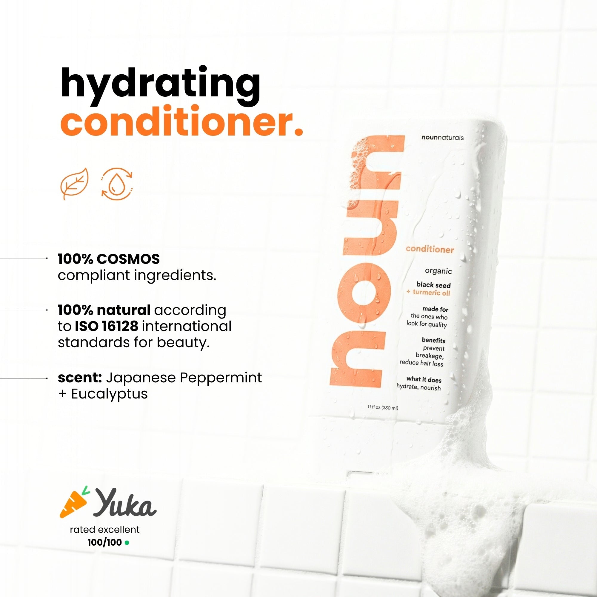 Noun Naturals Black Seed & Turmeric Deep Hydrating Conditioner