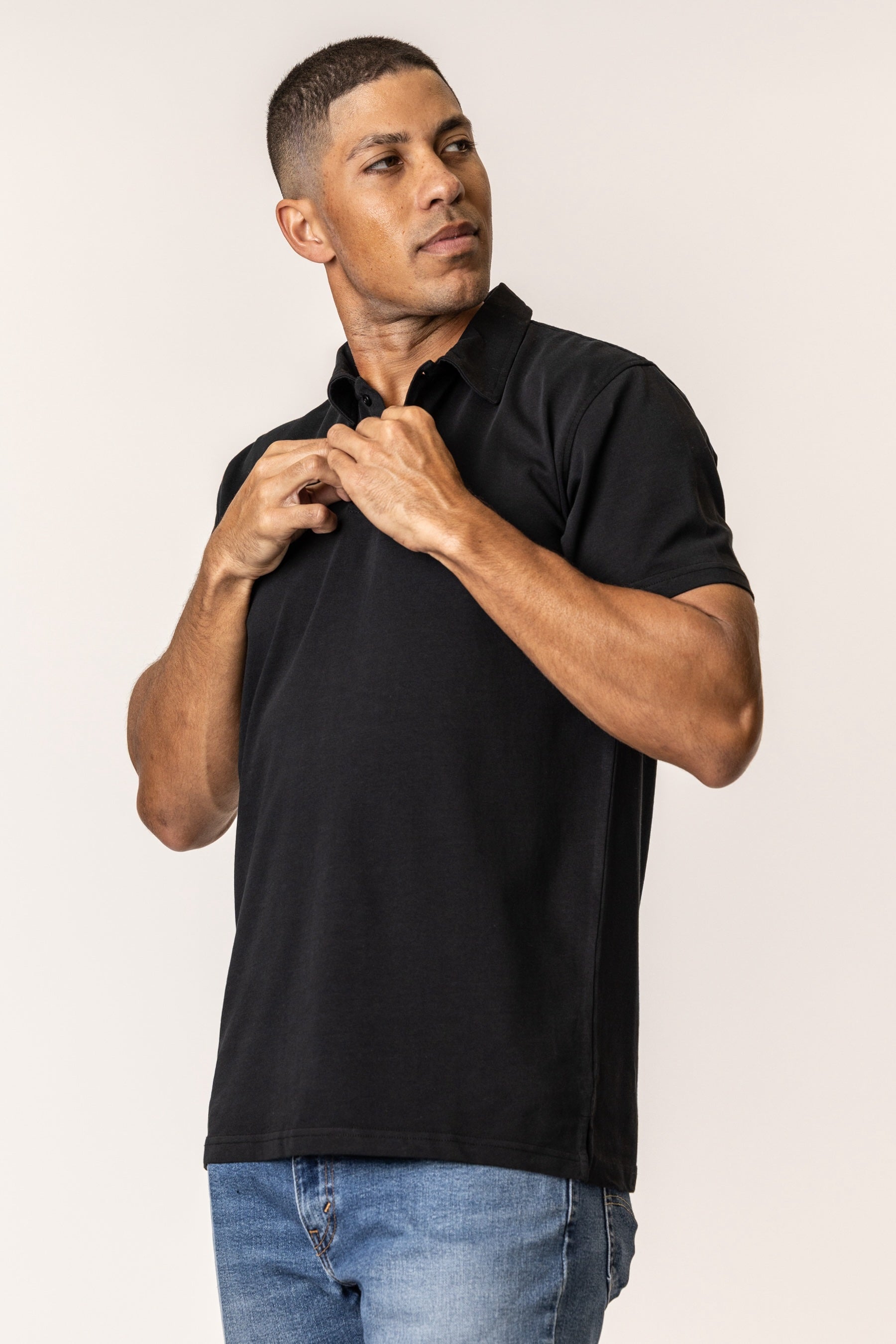 Vottera Men's Organic Cotton Polo - Slim fit