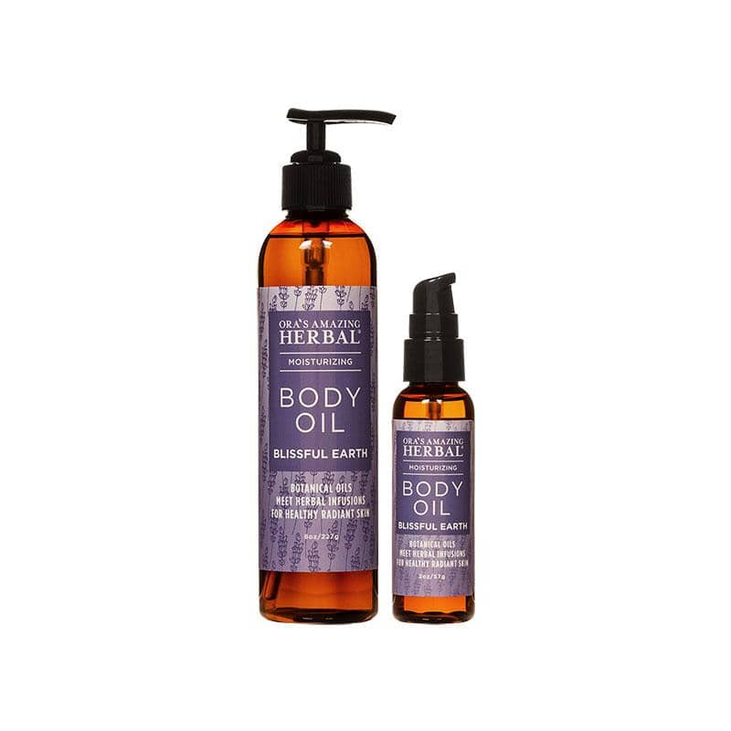 Ora's Amazing Herbal Body Oil, Blissful Earth