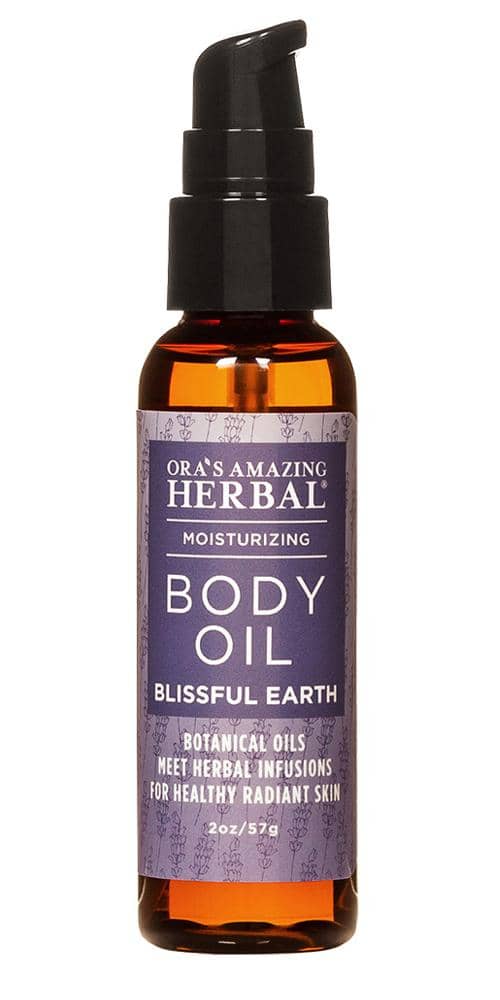 Ora's Amazing Herbal Body Oil, Blissful Earth