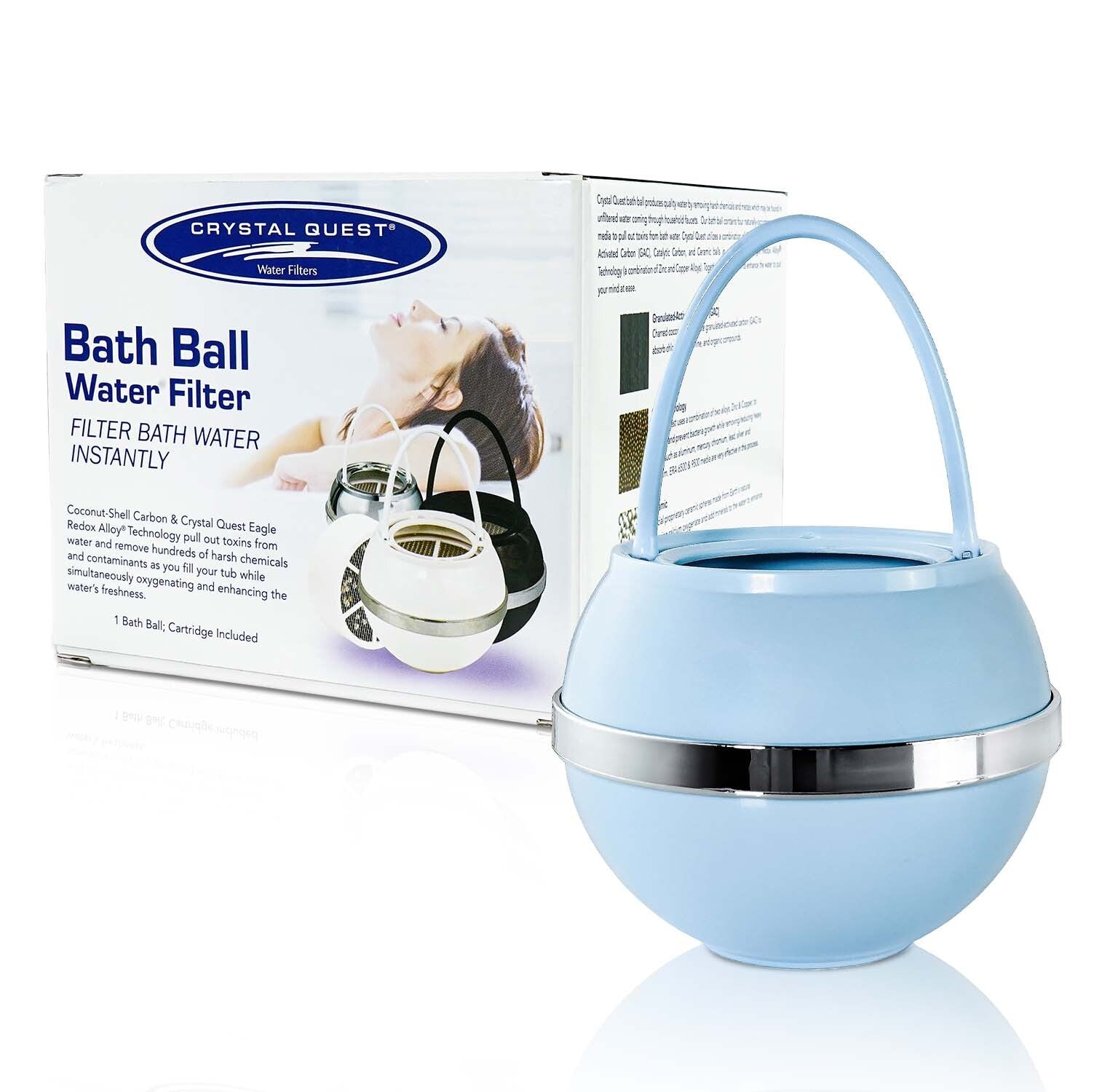 Crystal Quest Bath Ball® Filter
