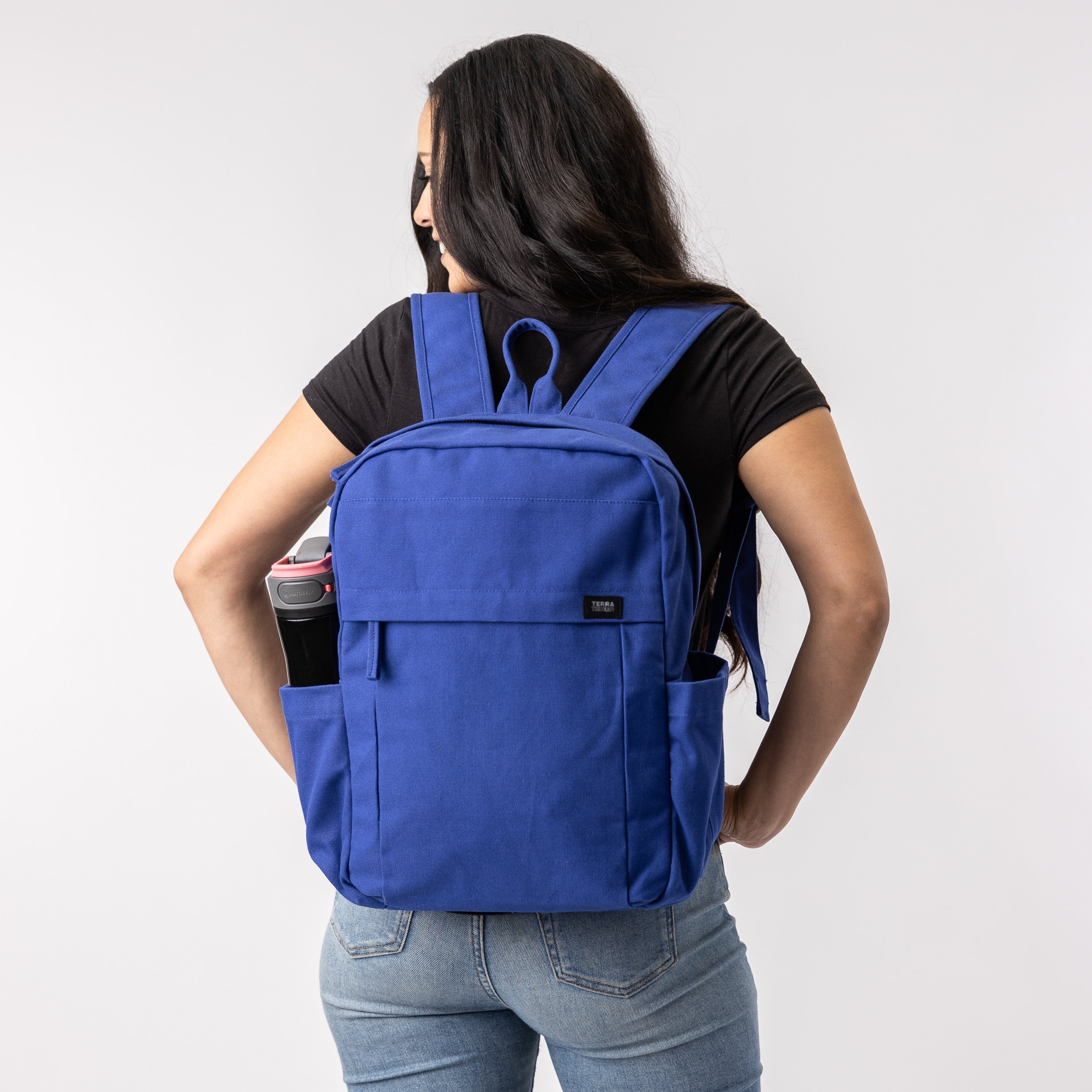 Terra Thread® Earth Backpack - Sustainable Backpack for School and Everyday use