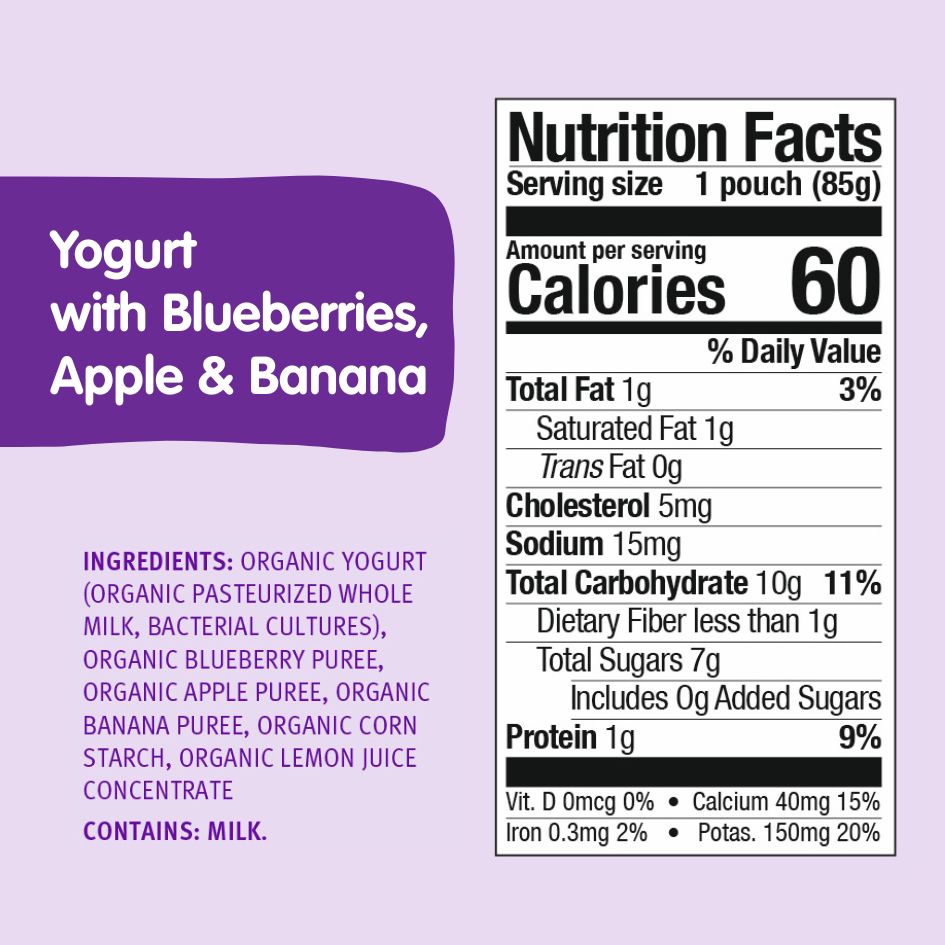 Holle Berries Bundle: Apples, Banana & Berries Yogurt, Blueberries, Apple, Banana Yogurt, and Blue Bird