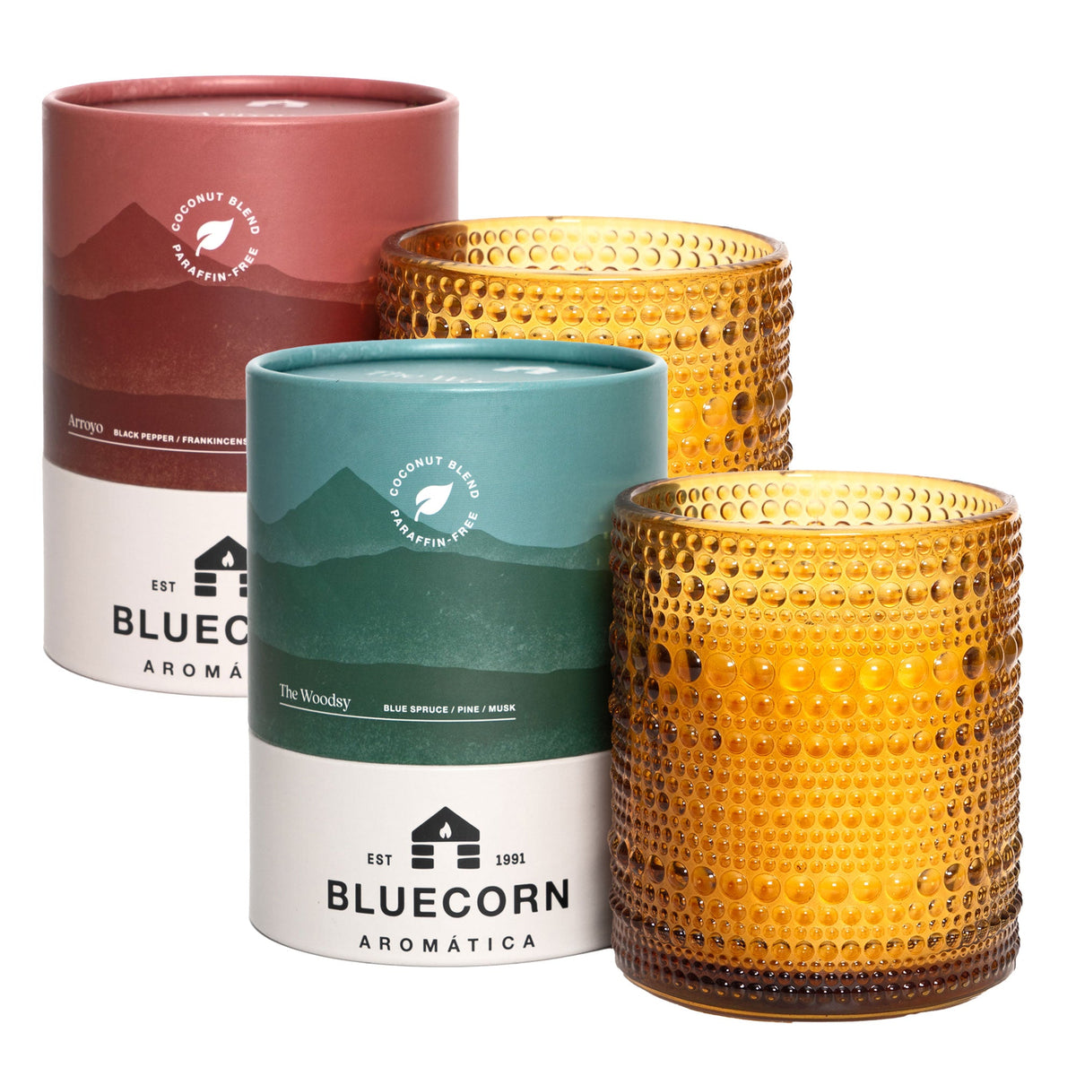 Bluecorn Candles Winter Collection