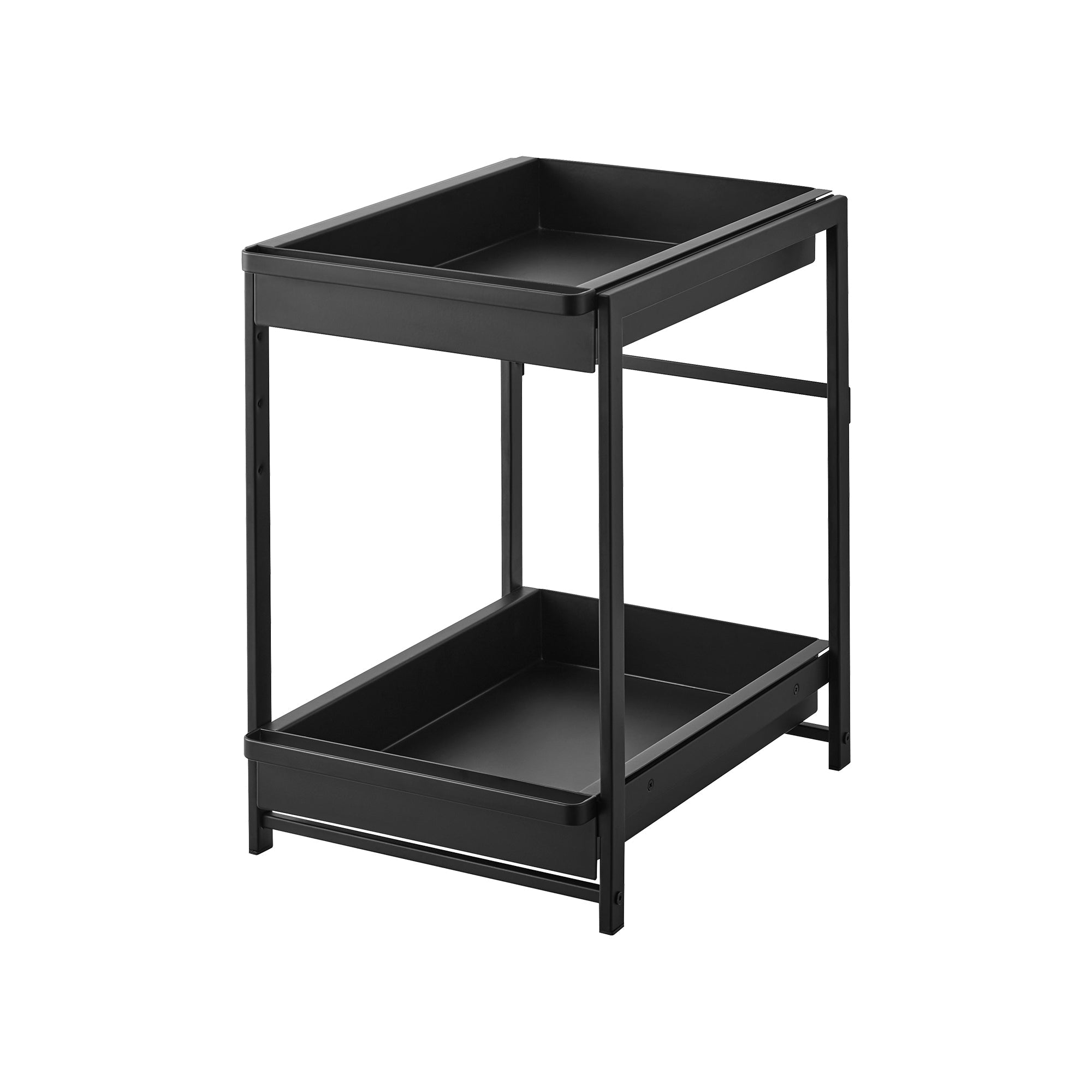Yamazaki Home Two-Tier Pull-Out Shelf - Steel
