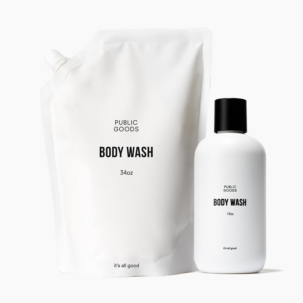Public Goods Body Wash & Refill Set