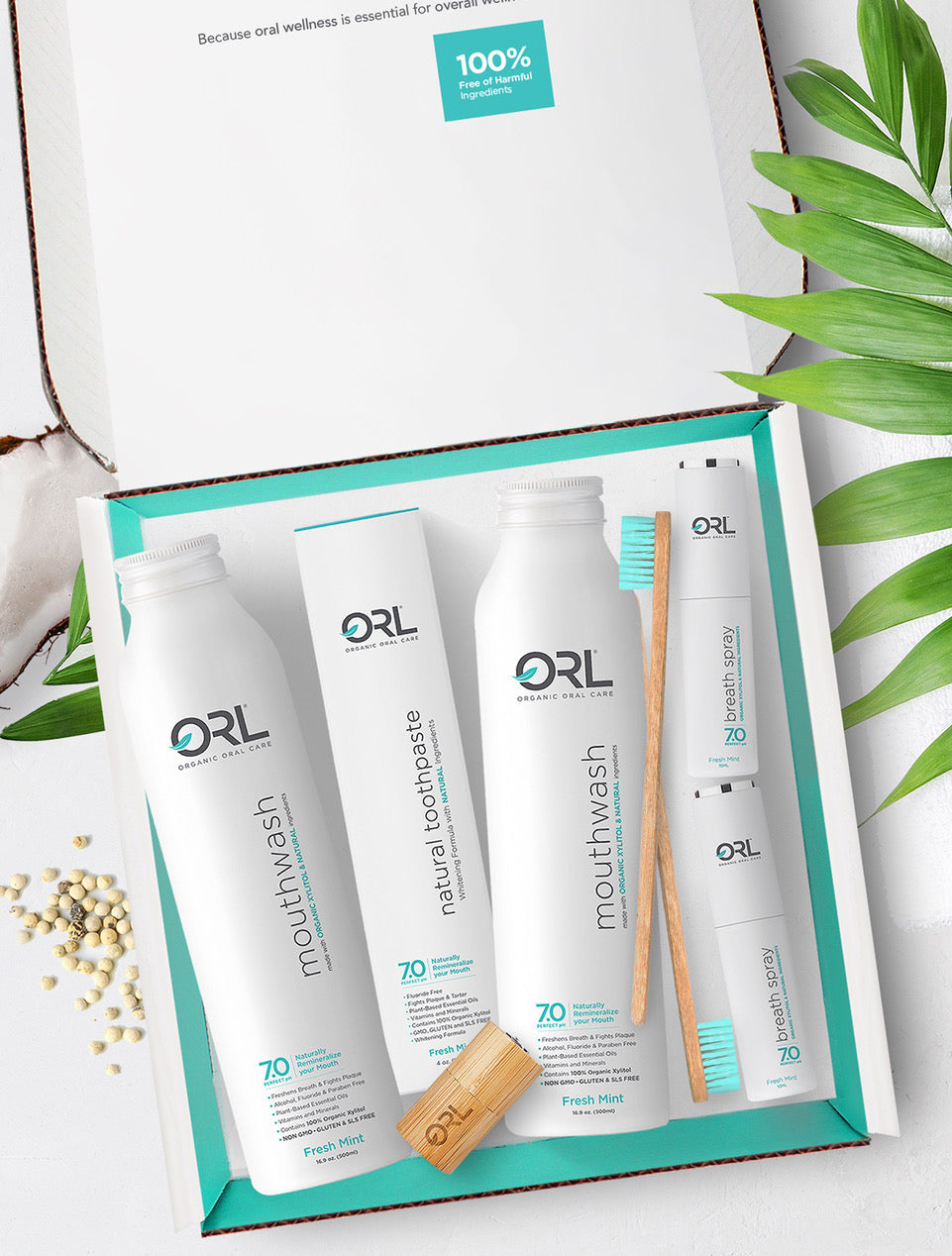 ORL 60-Day Natural Whitening Protection - Fresh Mint | Single Kit