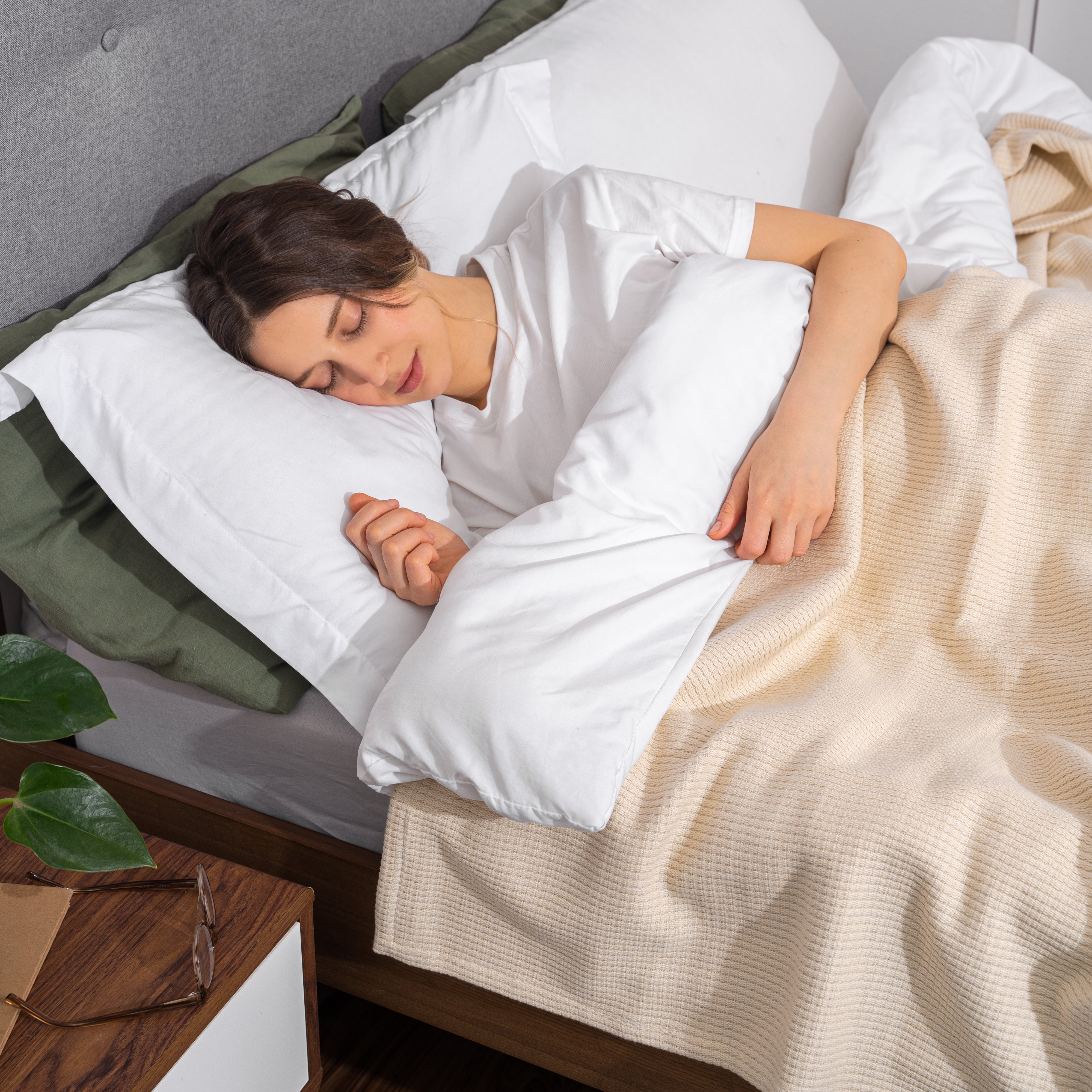 Organic Cotton Mart Rib Weave Blanket