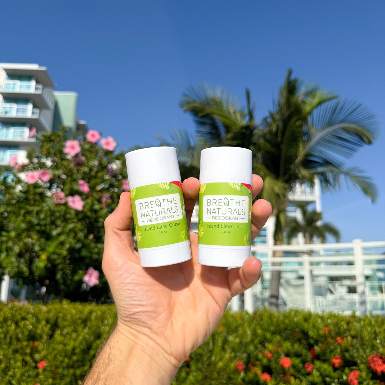 Breathe Naturals Deodorant Island Lime Crush - 2 Pack