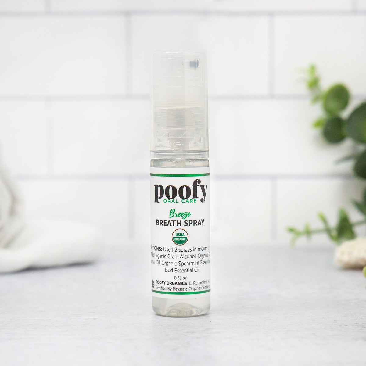 Poofy Organics Breeze Breath Spray Organic