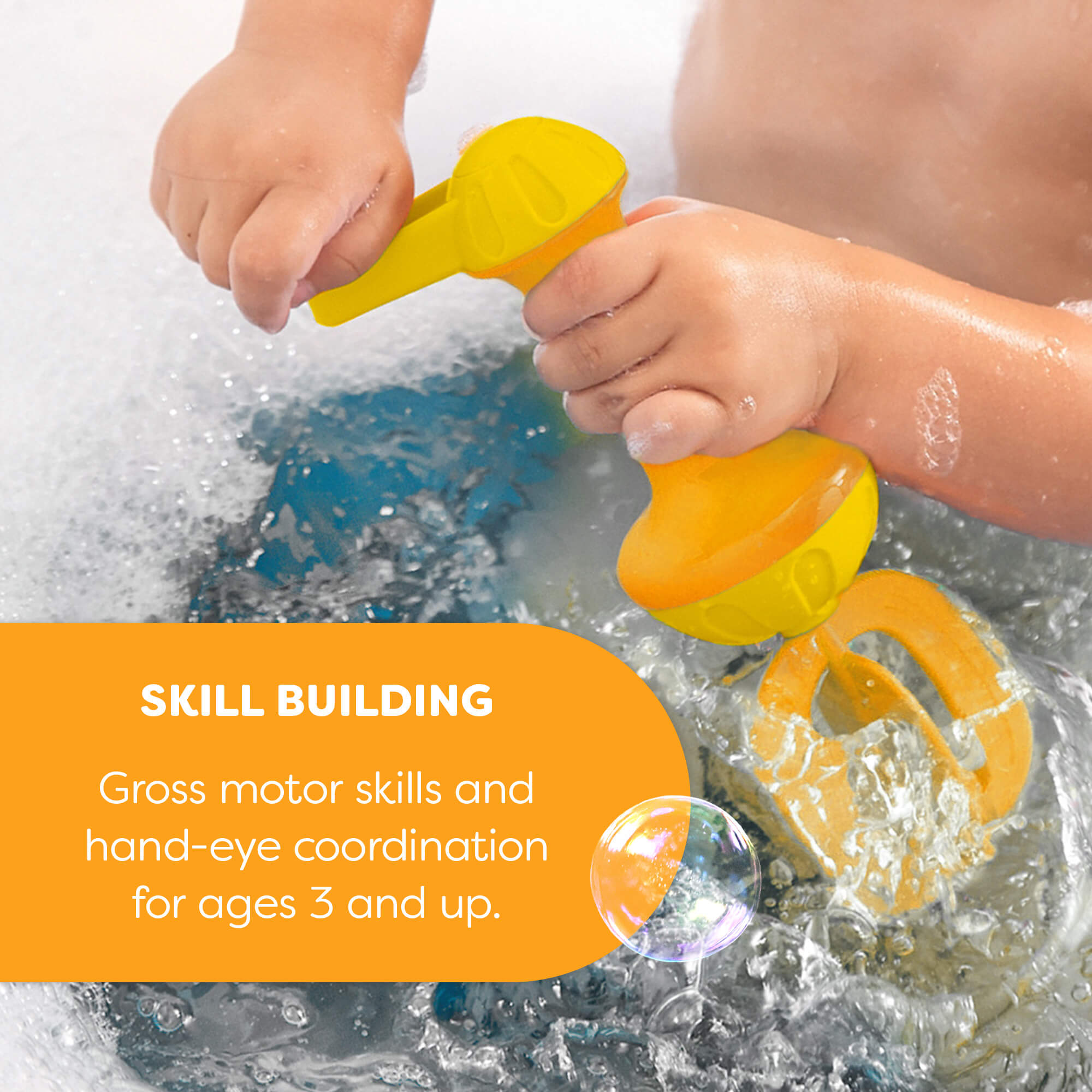 HABA Bubble Bath Whisk in Yellow