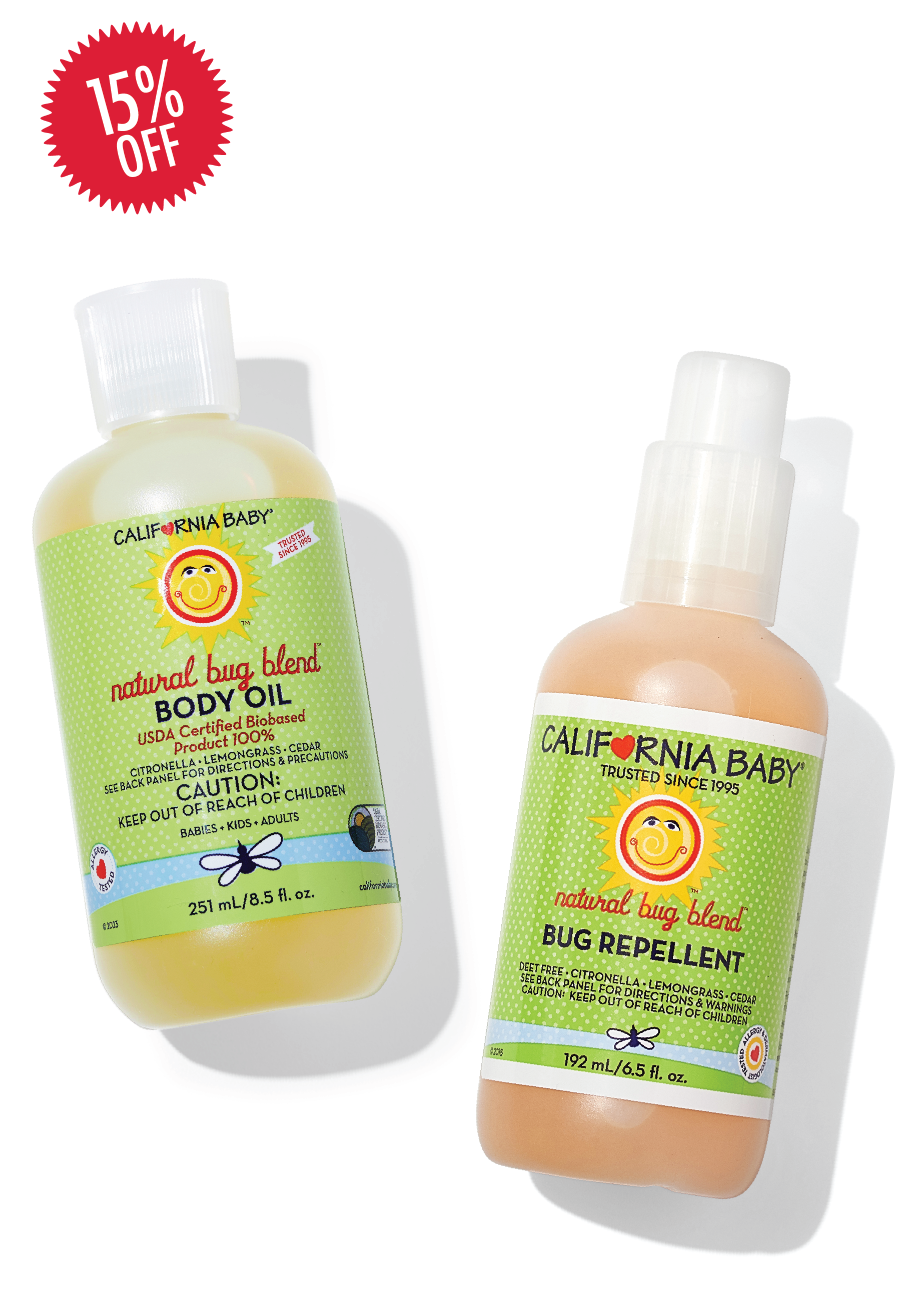California Baby Natural Bug Blend™ Body Oil