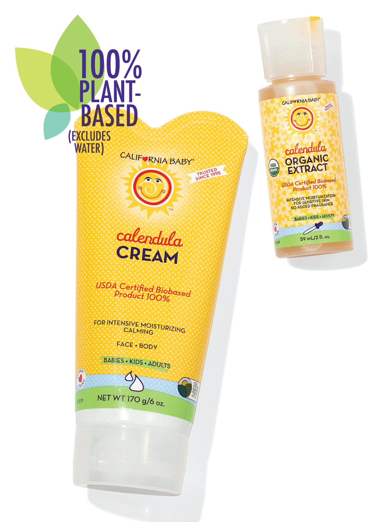 California Baby - Calendula Bundle™ Scented Cream + Extract