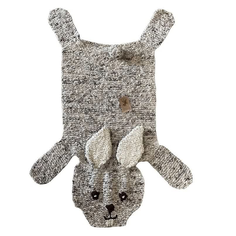 Finn + Emma Organic Wool Play Mat + Nursery Rug  | Bunny