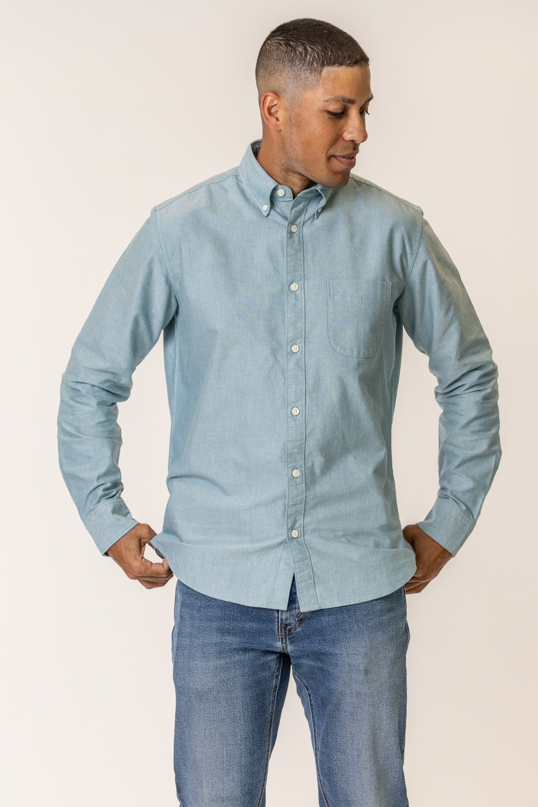 Vottera Organic Cotton Oxford Shirt
