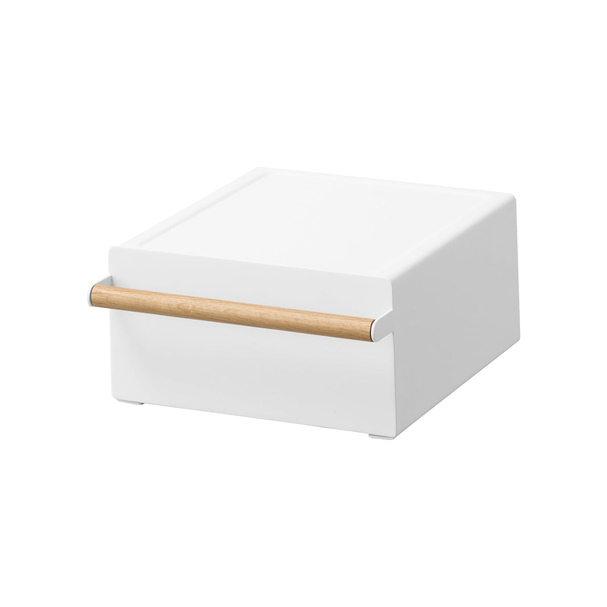 Yamazaki Home Countertop Rack with Drawer - Steel + Wood