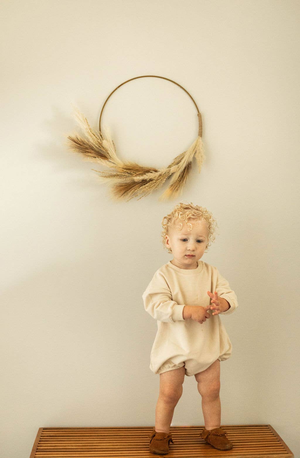 Little Organic Company Oversized Sweatshirt Bubble Romper