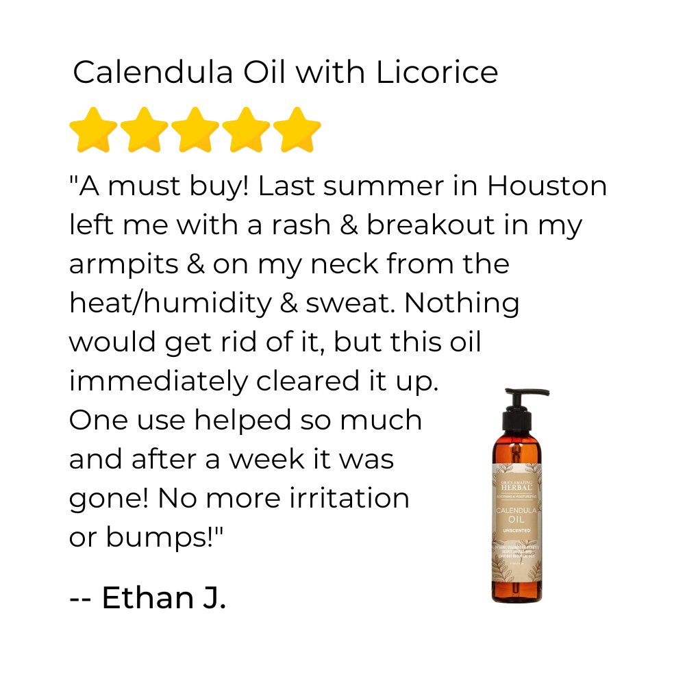 Ora's Amazing Herbal Calendula Oil with Licorice