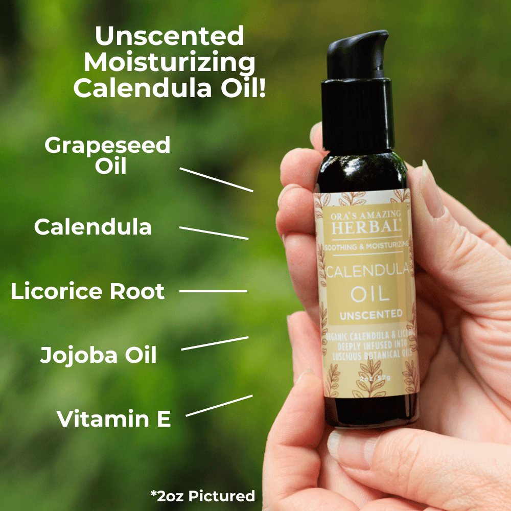 Ora's Amazing Herbal Calendula Oil with Licorice