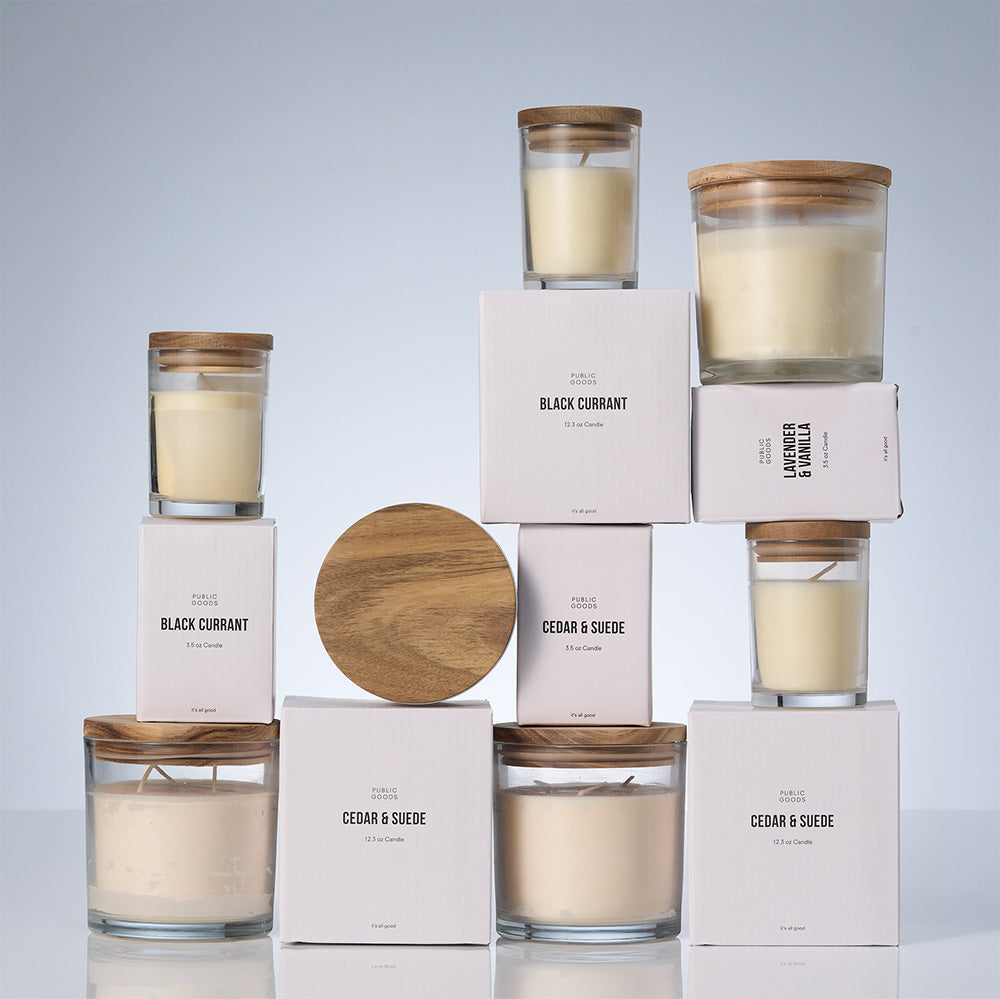 Public Goods Mini Candle Set