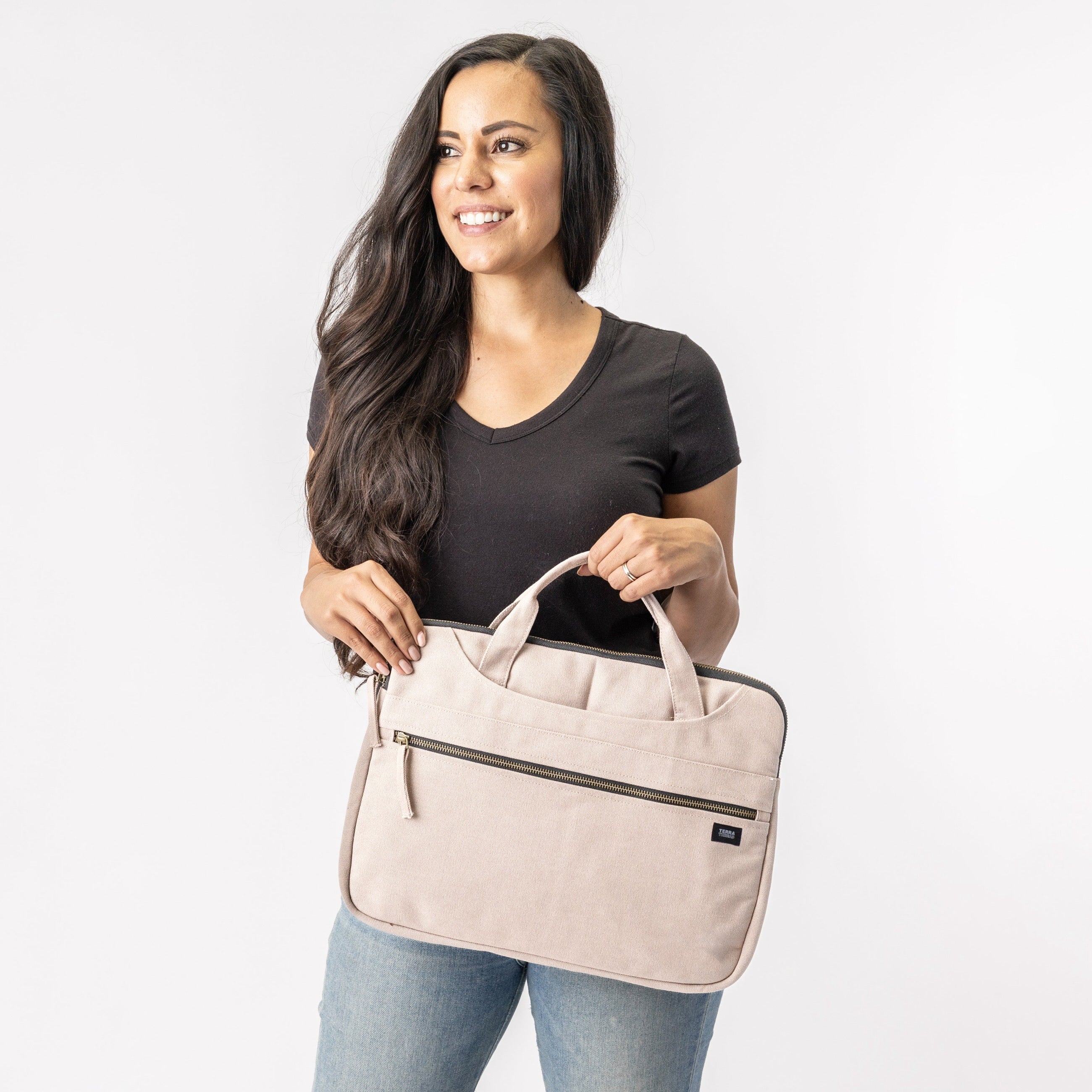 Terra Thread® Hasta Laptop Sleeve with handles