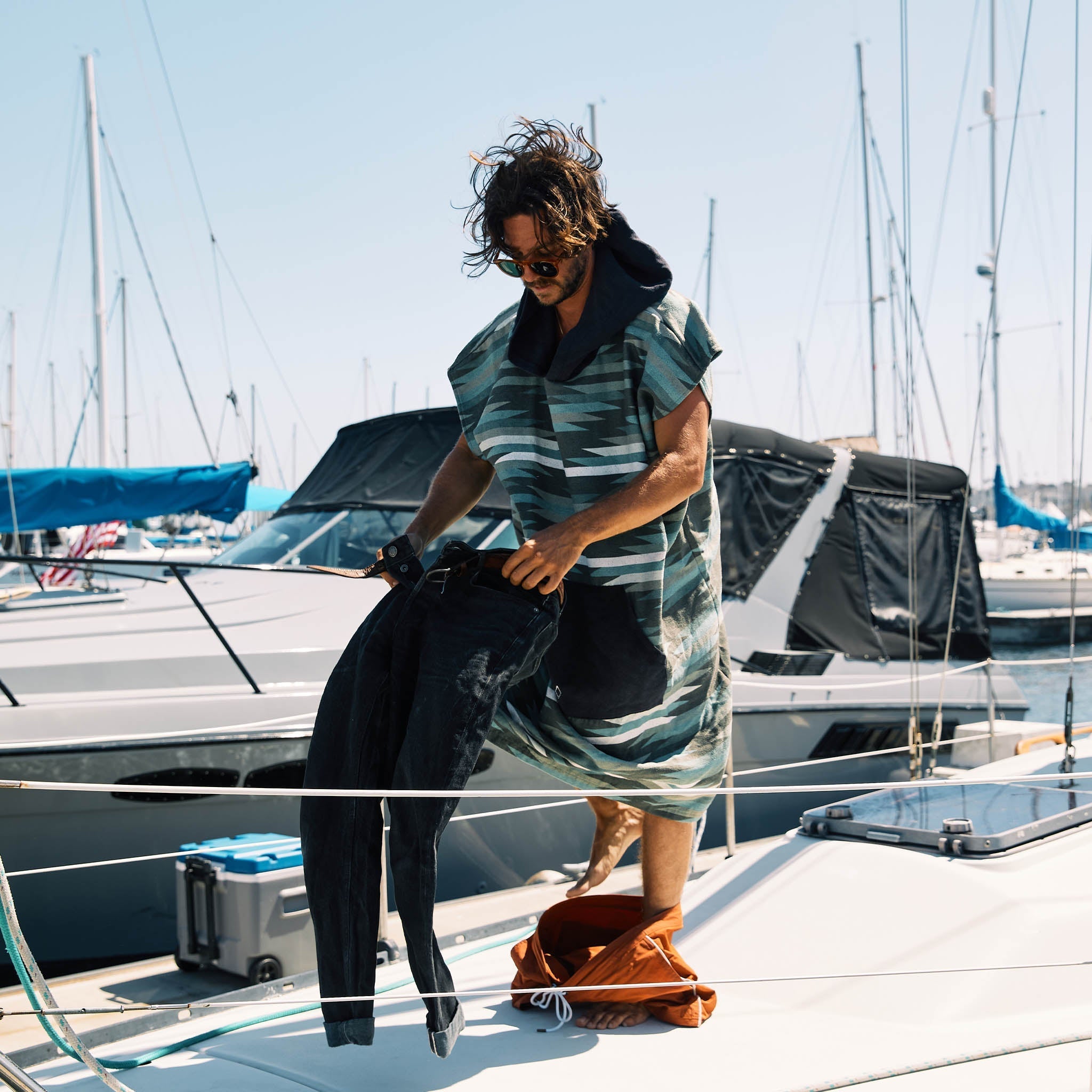 Nomadix Changing Poncho: Jackson Green