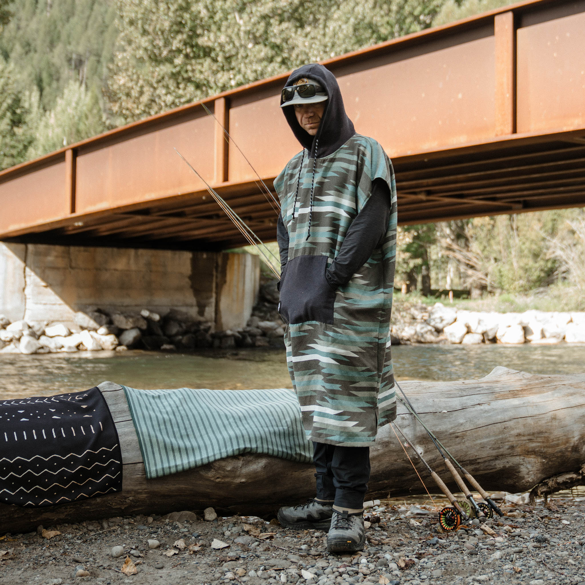 Nomadix Changing Poncho: Jackson Green