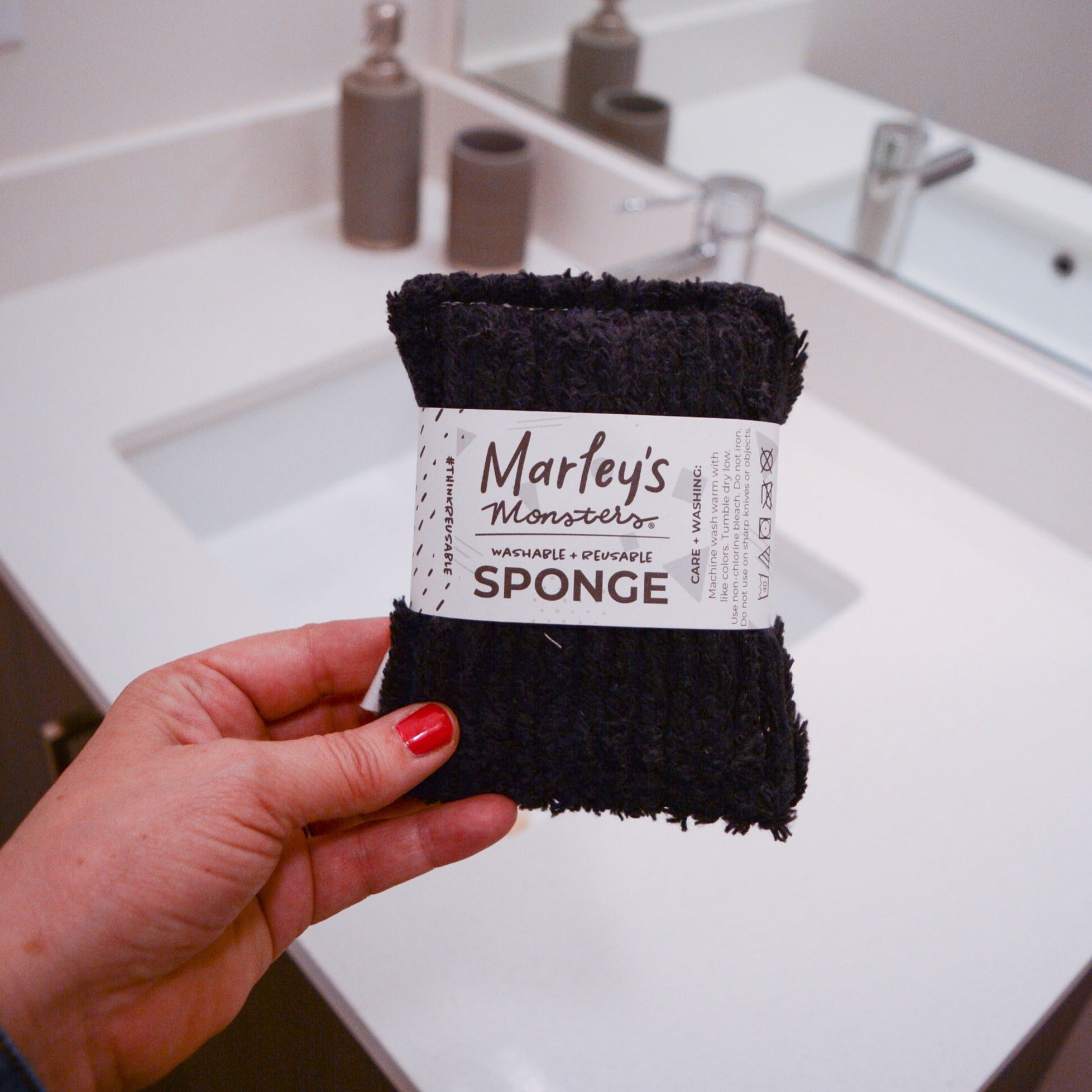 Marley's Monsters Chenille Washable Sponge