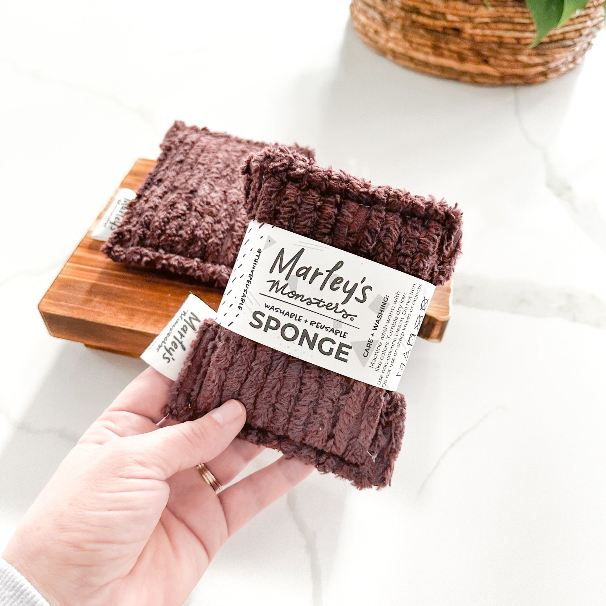 Marley's Monsters Chenille Washable Sponge
